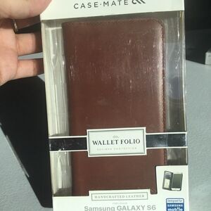 Samsung Galaxy Note 6 Leather Wallet Folio (L)